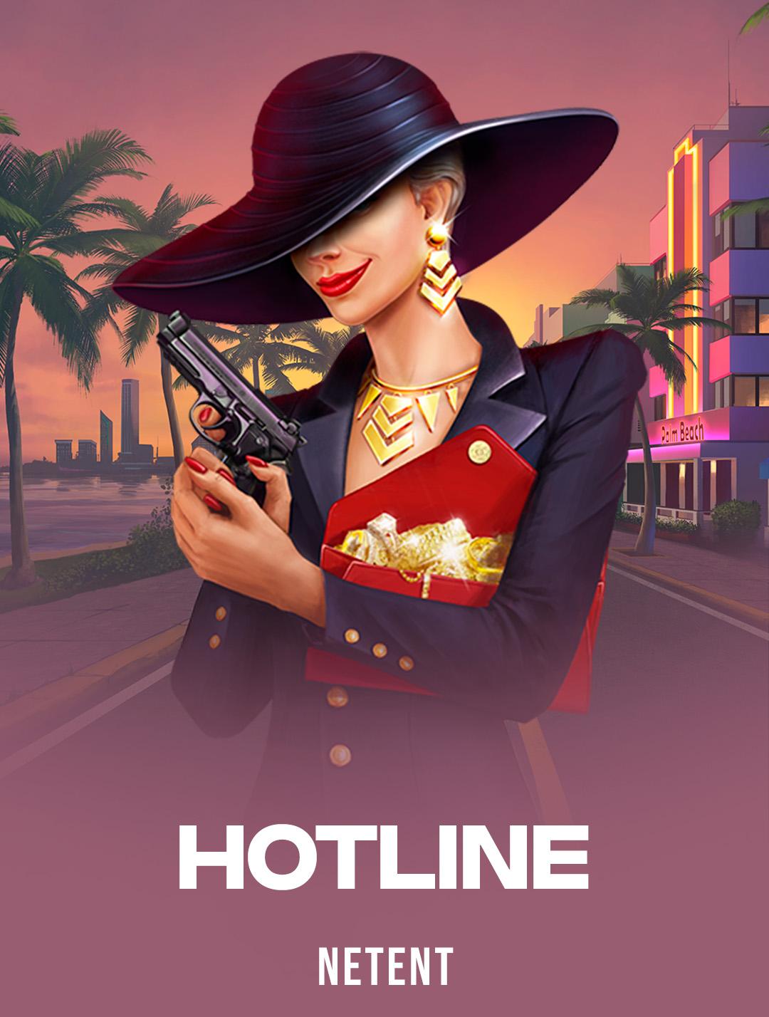 Play Hotline Slot by NetEnt cover image